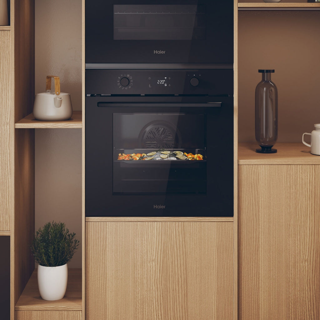 Haier H6 ID2P5B3YTB Kalusteisiin integroitava uuni Musta