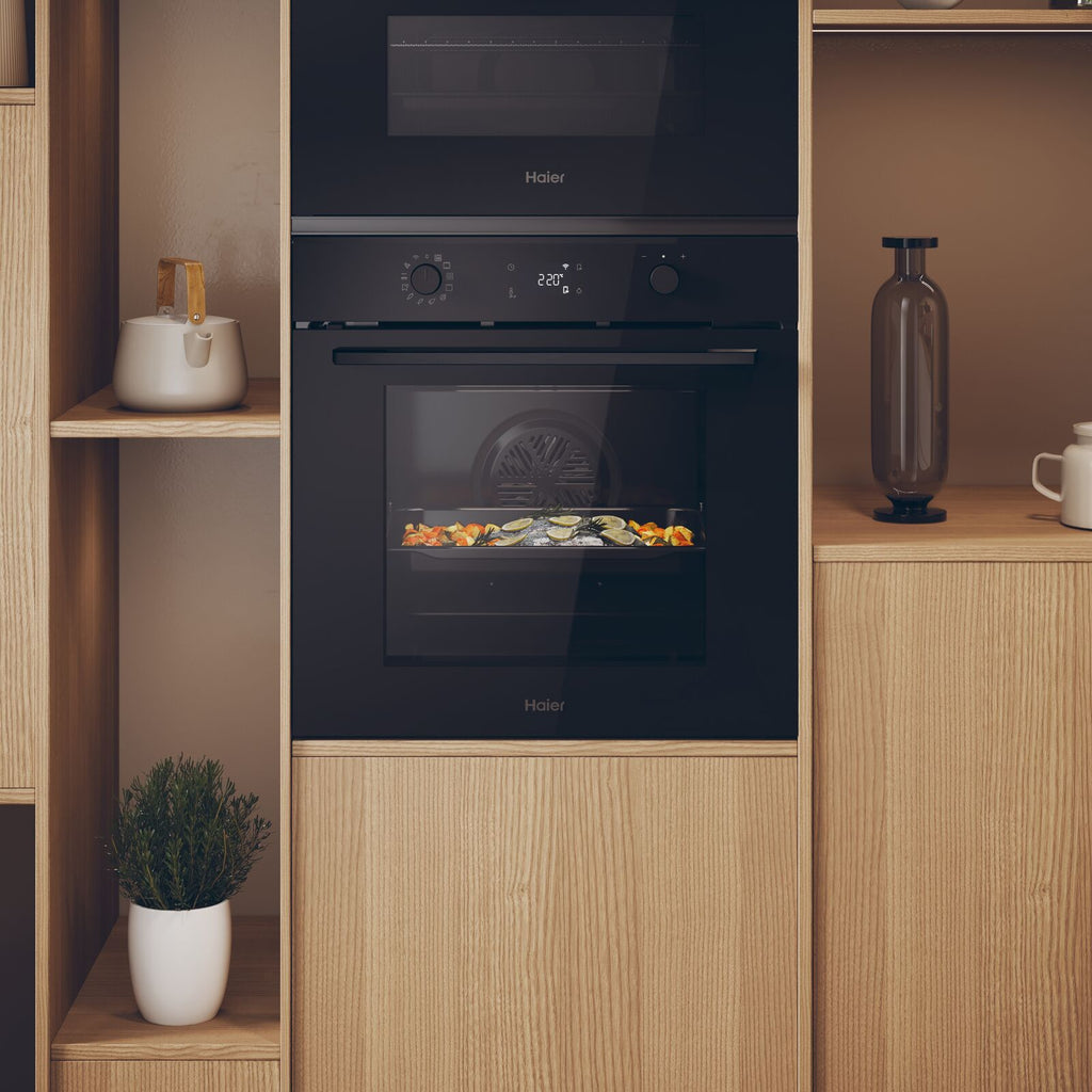 Haier H6 ID2P5B3YTB Kalusteisiin integroitava uuni Musta