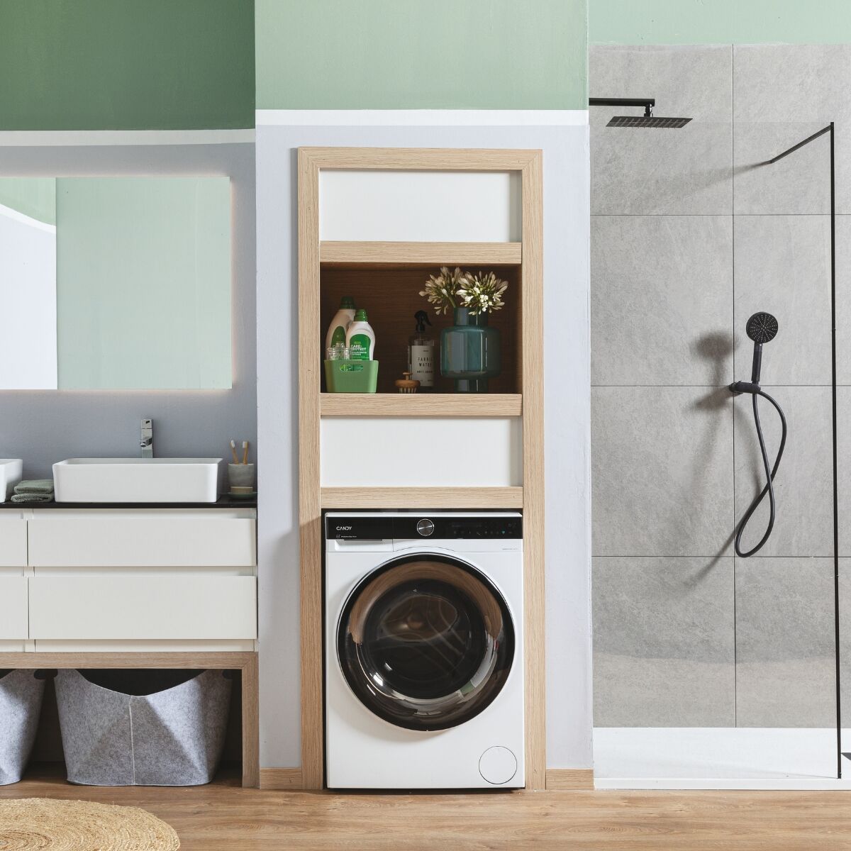 Candy BS 49B9-S Tvättmaskin vit
