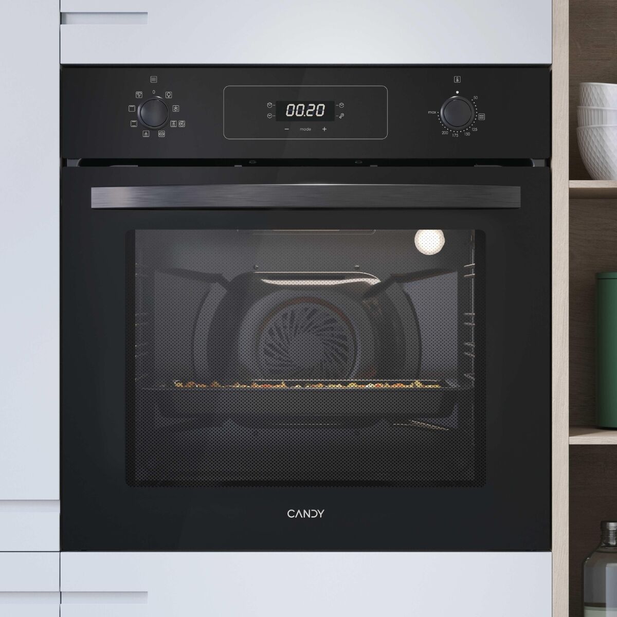 Candy F ACDI Z600 L Inbyggnadsugn Svart