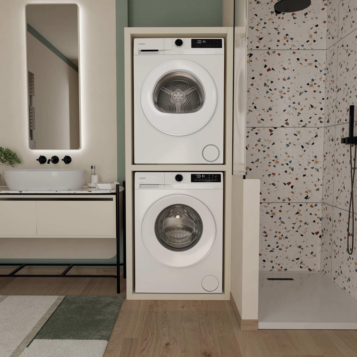 Candy GDL 8N1-S Torktumlare Vit