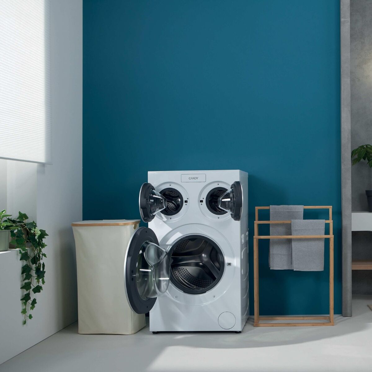Candy MQD 410CBL9-S Tvättmaskin Vit