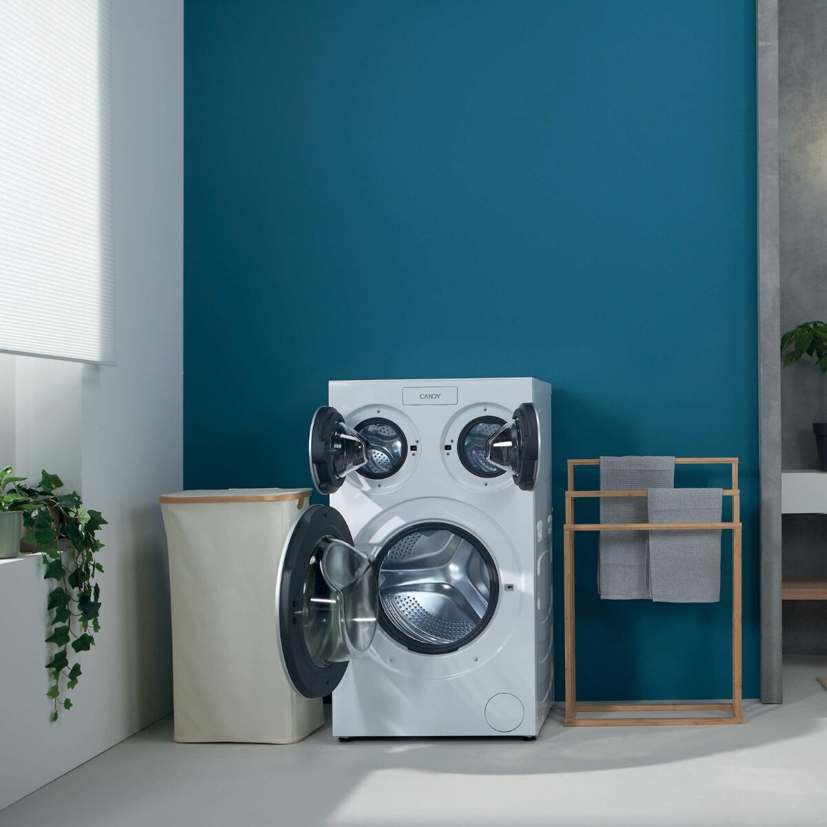 Candy MQD 410CBL9-S Tvättmaskin Vit