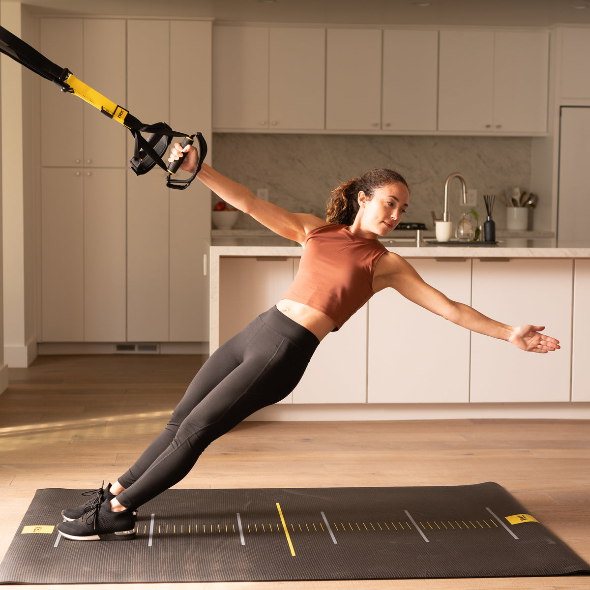TRX ST Non-Slip XL Training mat Black