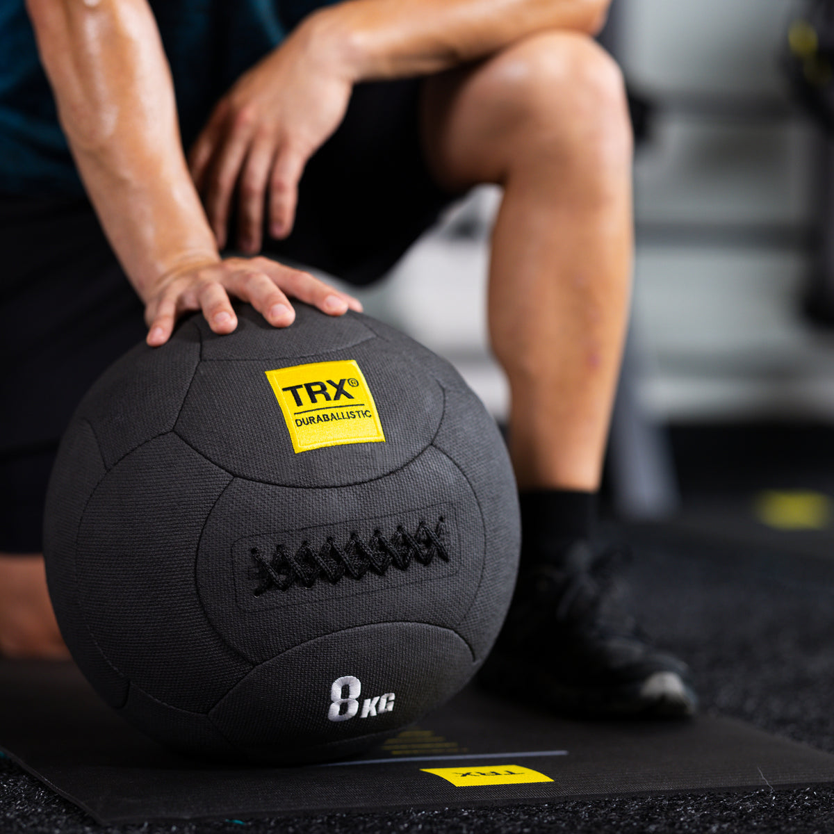 TRX Duraballistic, 25 cm, 10 kg Medicine ball Black