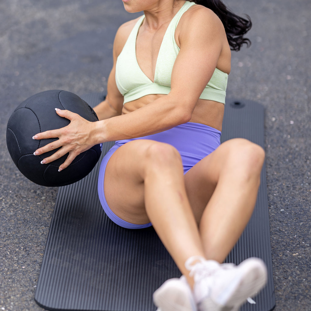 TRX HexGrip, 25 cm, 10 kg Medicine ball Black
