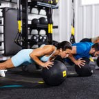 TRX HexGrip, 35 cm, 10 kg Medicine ball Black