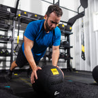 TRX Medicinbold HexGrip, 35 cm, 12 kg Medicinbold Sort