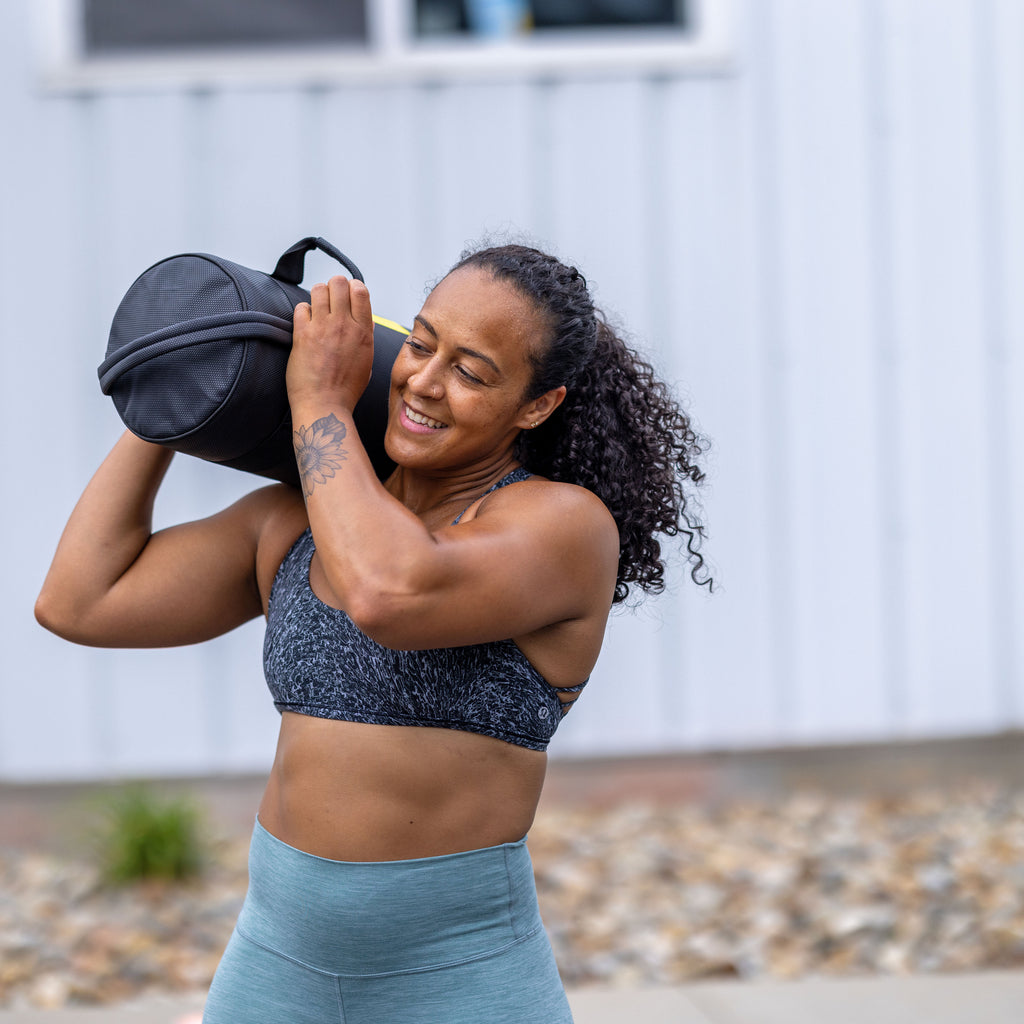 TRX HexGrip 15 kg Sandbag and Powerbag Black