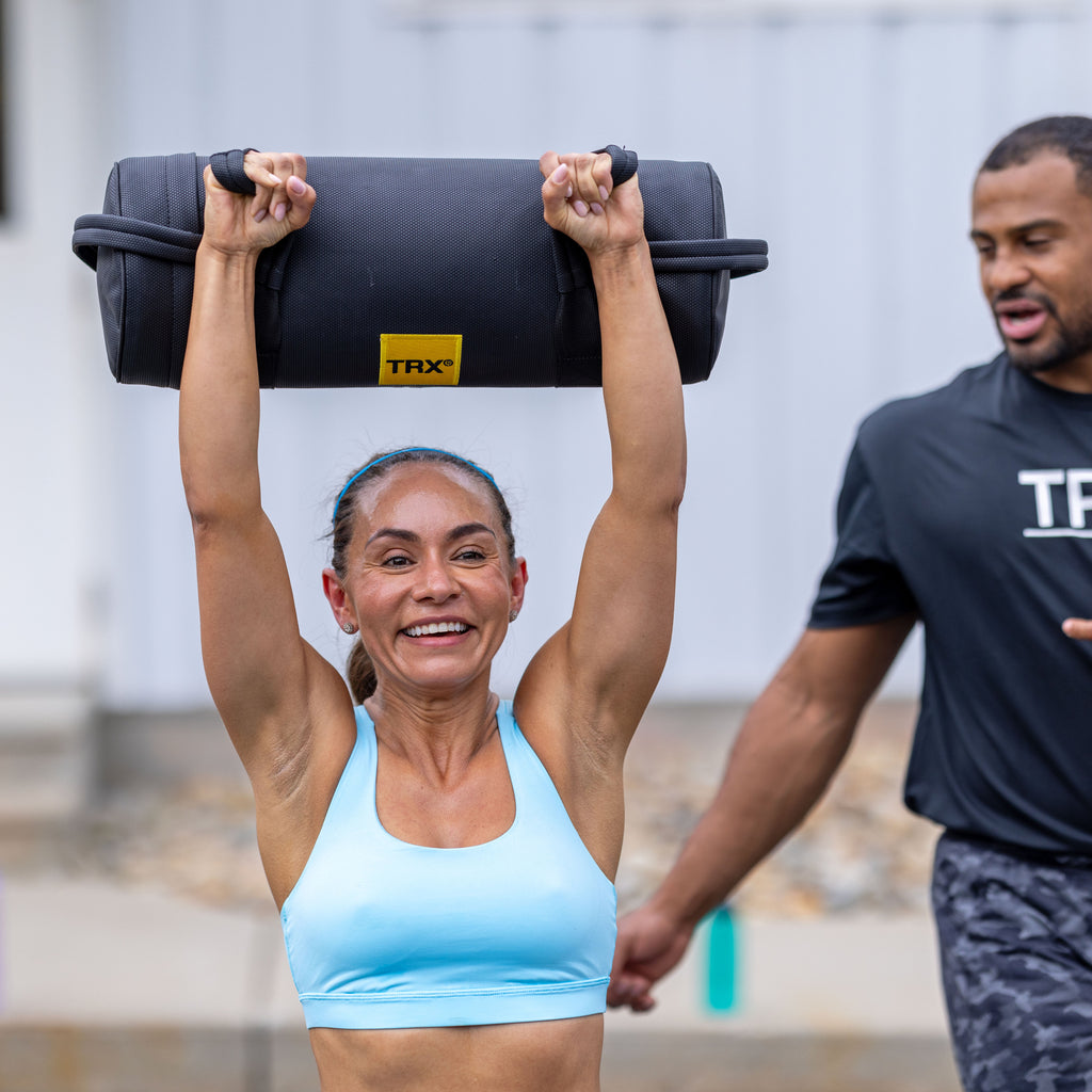 TRX HexGrip 15 kg Sandbag and Powerbag Black