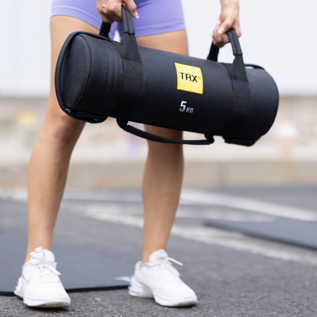 TRX Power Bag, HexGrip 20 kg Sandsække og Powerbags Sort