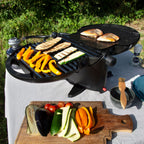 NomadiQ Non-Stick Grill Mats (3-pack) Black