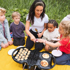 NomadiQ Pannkaksgrillplatta Svart