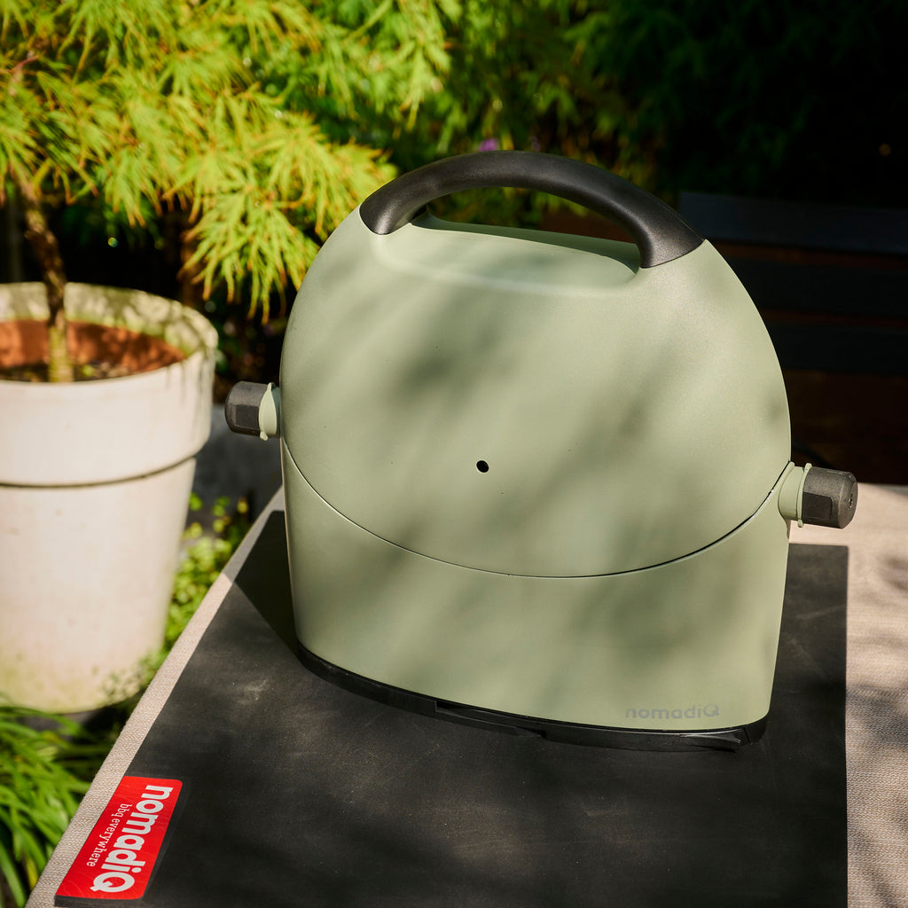 NomadiQ Transportable E-BBQ Electric BBQ Green