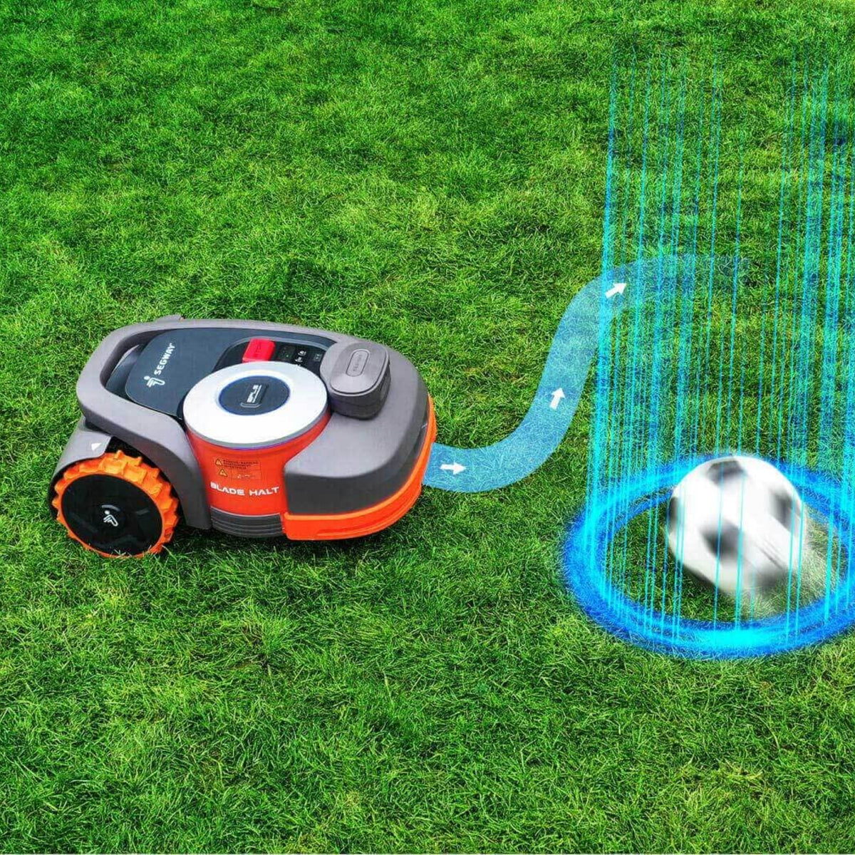 Segway Navimow H3000E Incl Visionfence robottiruohonleikkuri harmaa