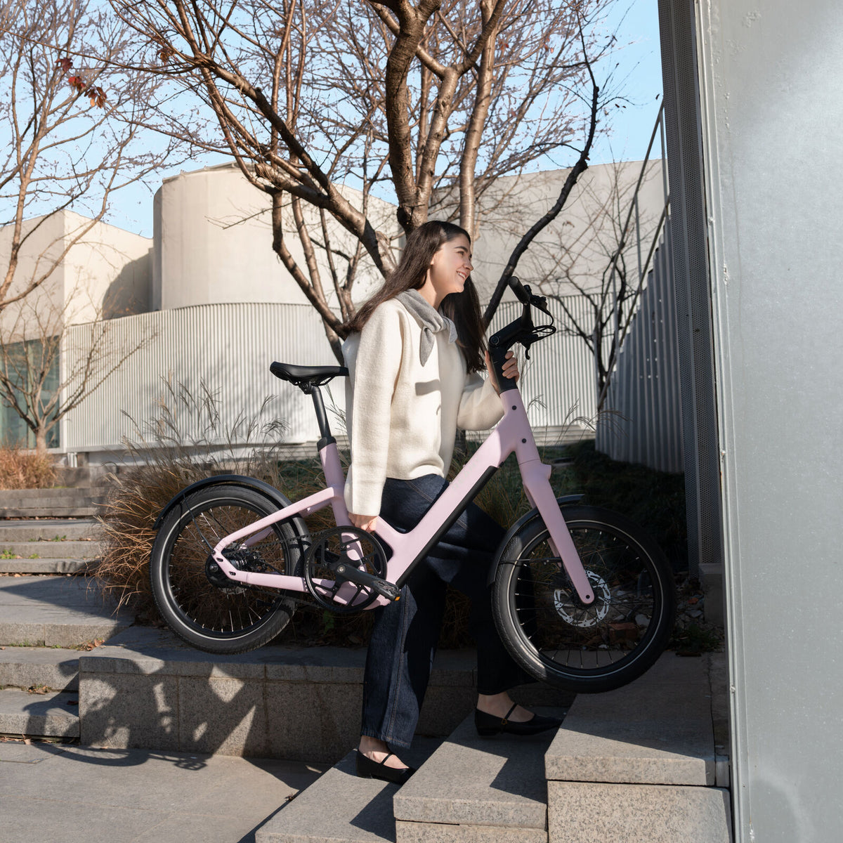 Reany C1 City Støvete Rosa