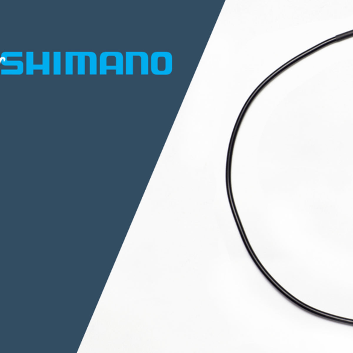 Powunity BikeTrax Yhdyskaapeli Shimano Musta