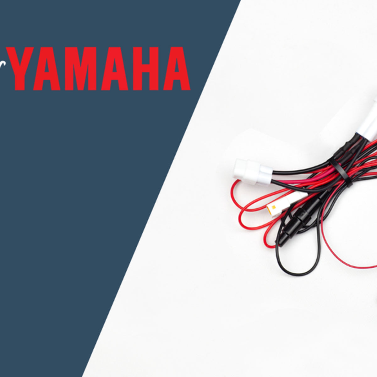Powunity BikeTrax Yhdyskaapeli Yamaha Musta