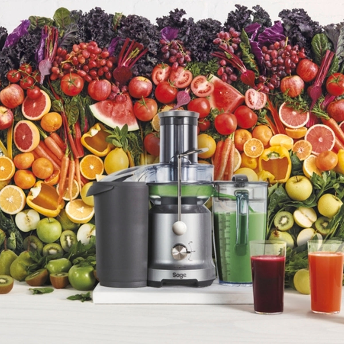 Sage SJE430SIL Juicemaskin Sølv