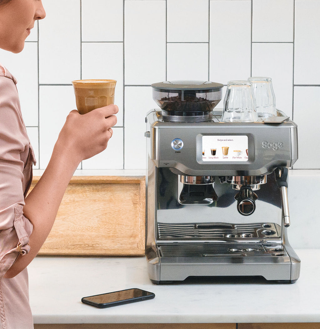 Sage SES880BSS Espressomaskin Borstat stål