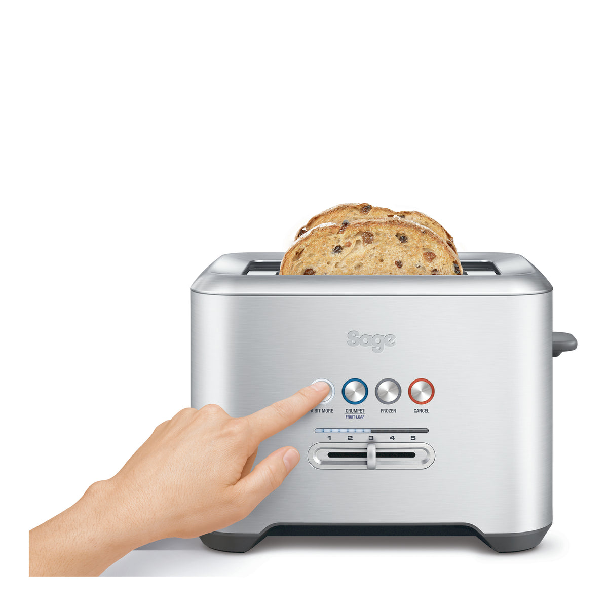 Sage STA720 Brödrost Silver