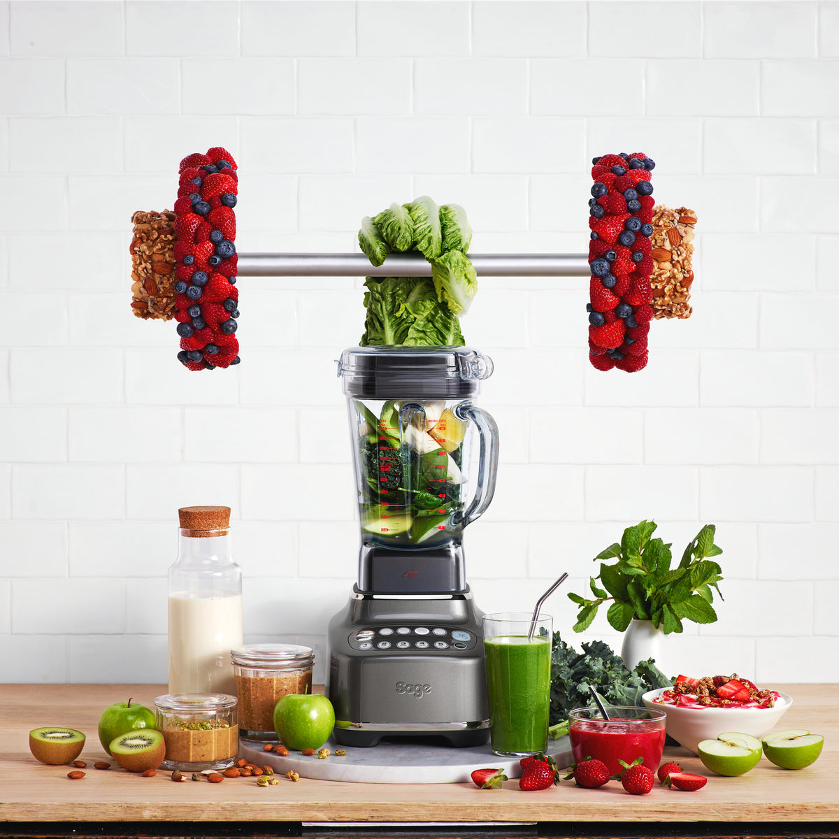 Sage SBL820SHY Blender Røkt Hickory