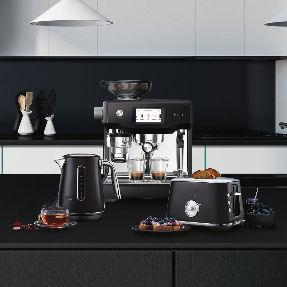 Sage SES990BTR Espressomaskin Black Truffle