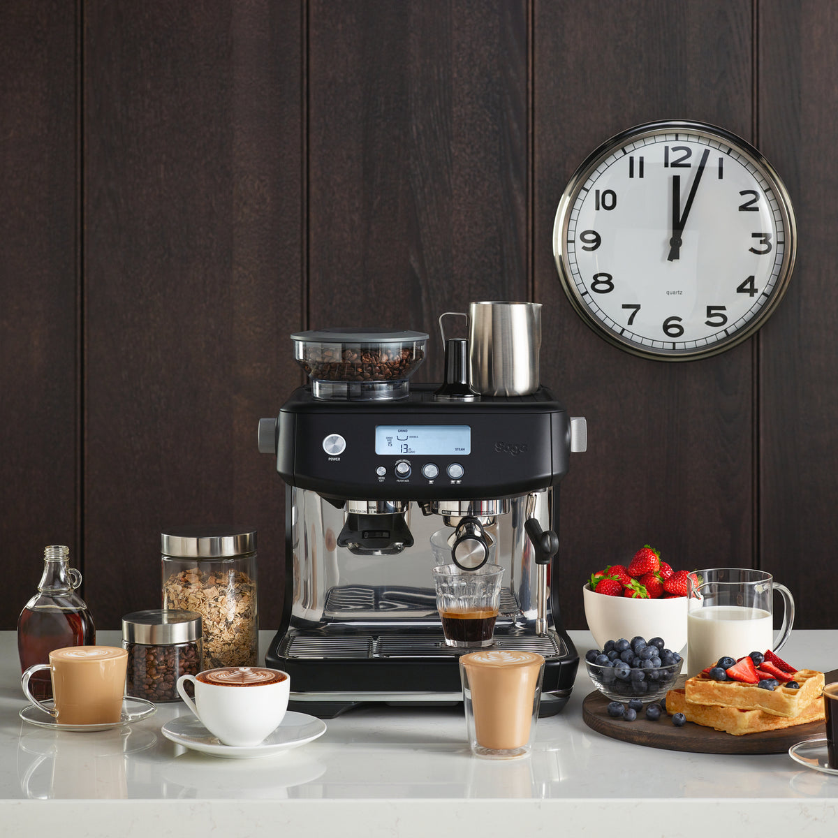Sage SES878BTR espressokone Black Truffle