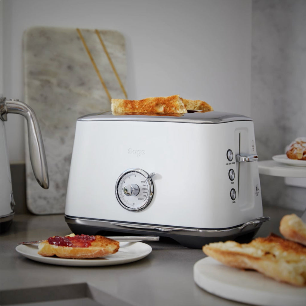 Sage STA735SST Leivänpaahdin Sea Salt White