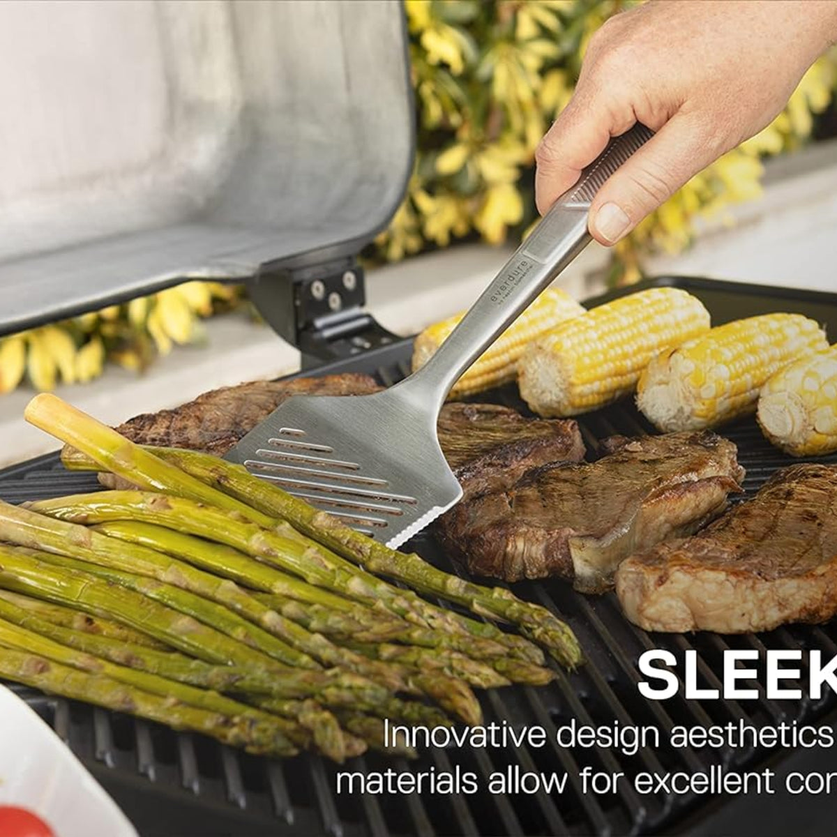Everdure Stekespade Sølv
