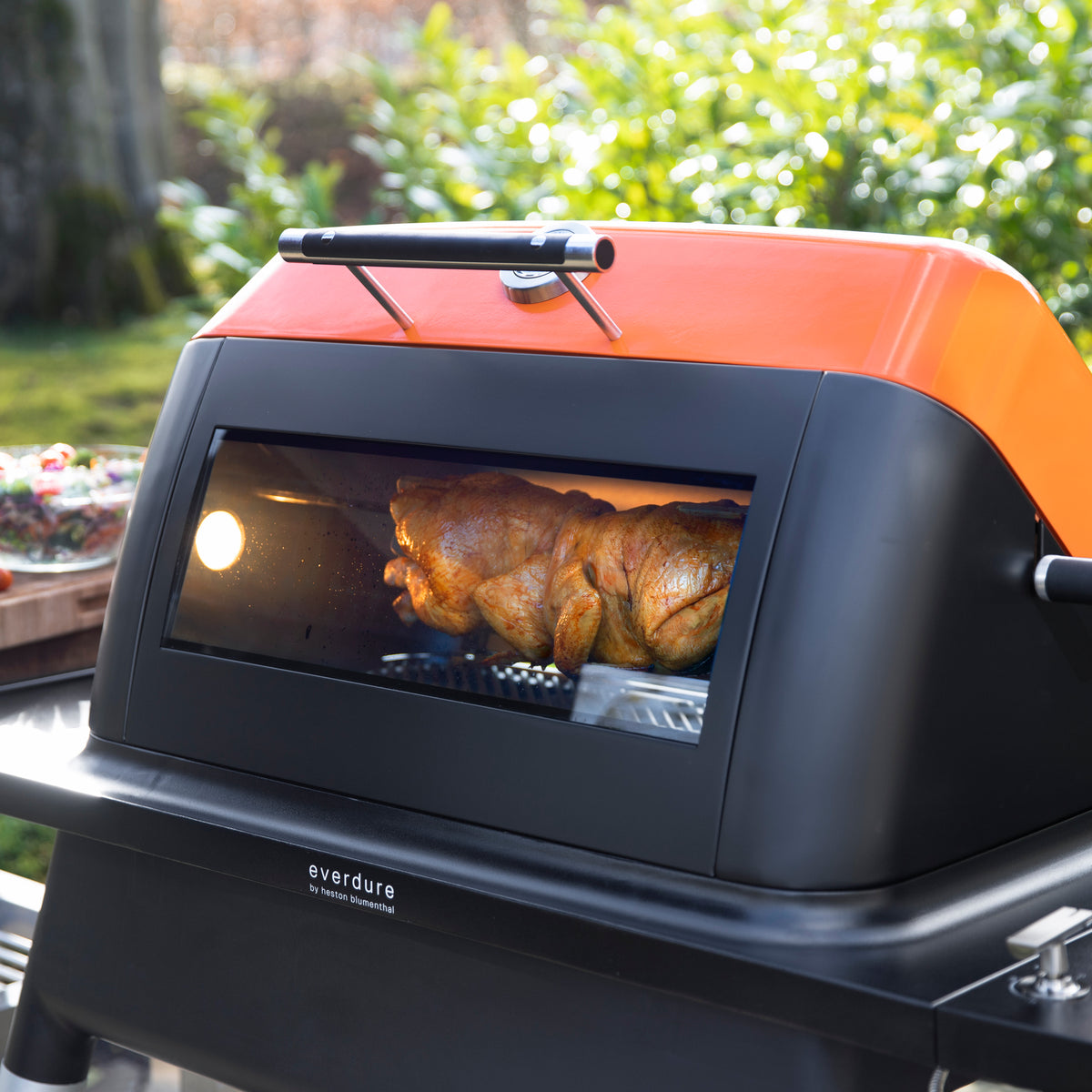 Everdure Rotisserie-järjestelmä FURNACE-grilliin, lisävaruste, musta