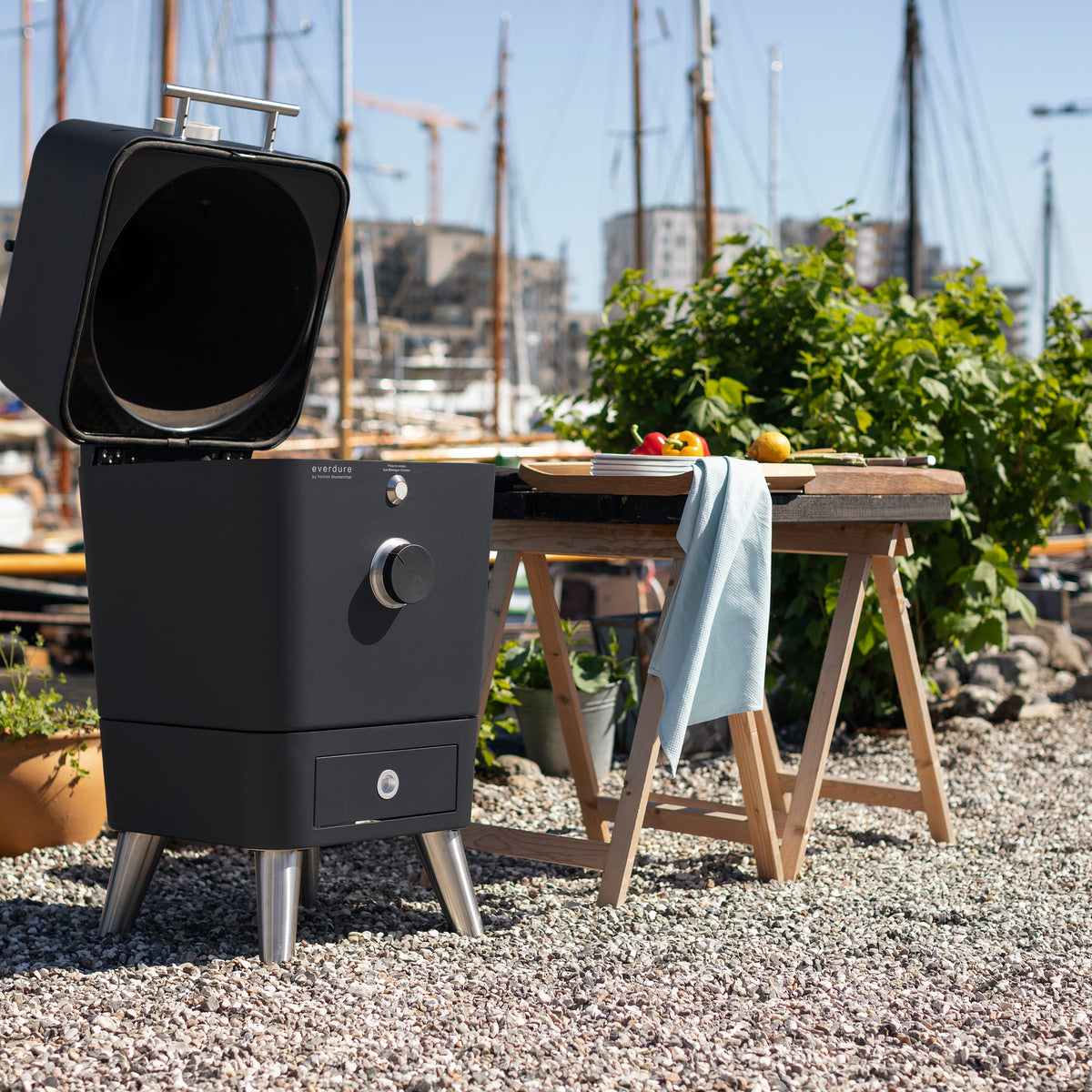 Everdure K1 Kullgrill Svart