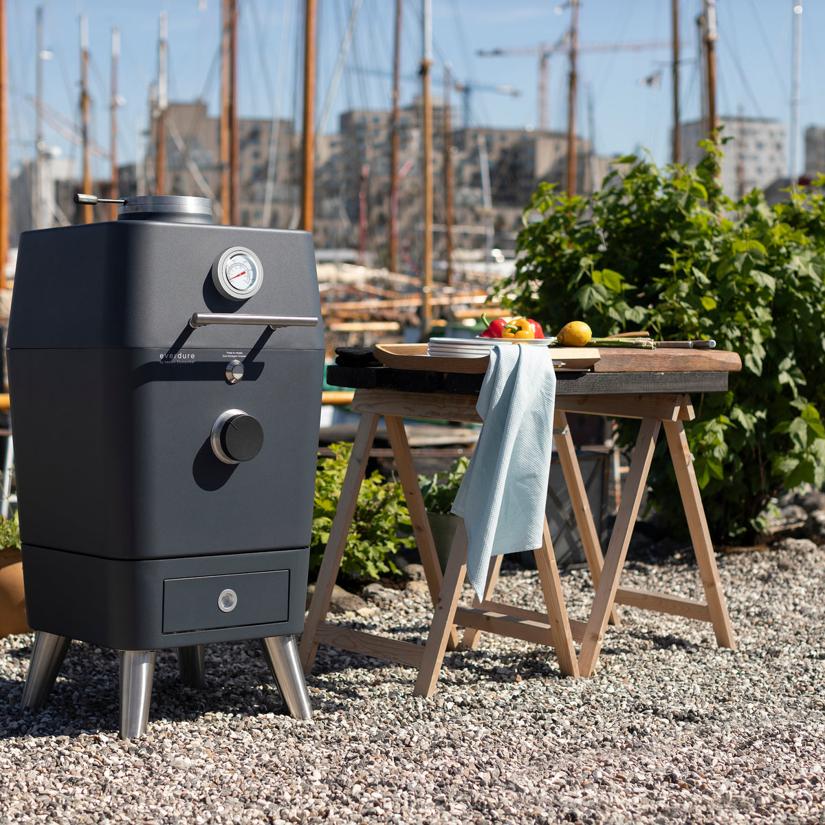 Everdure K1 Kolgrill Grafit