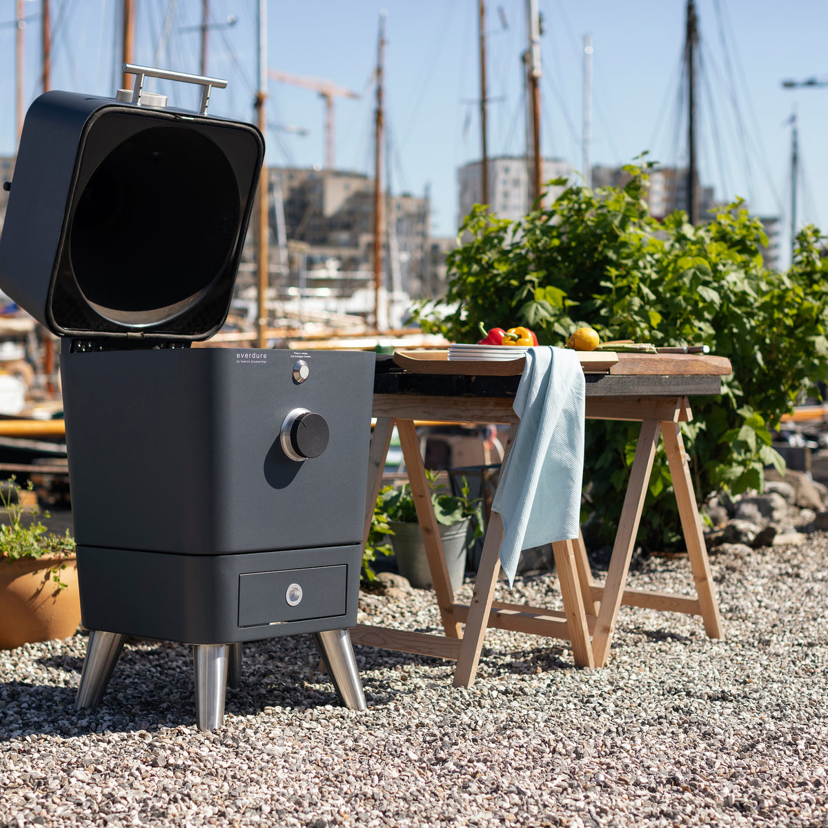 Everdure K1 Kolgrill Grafit