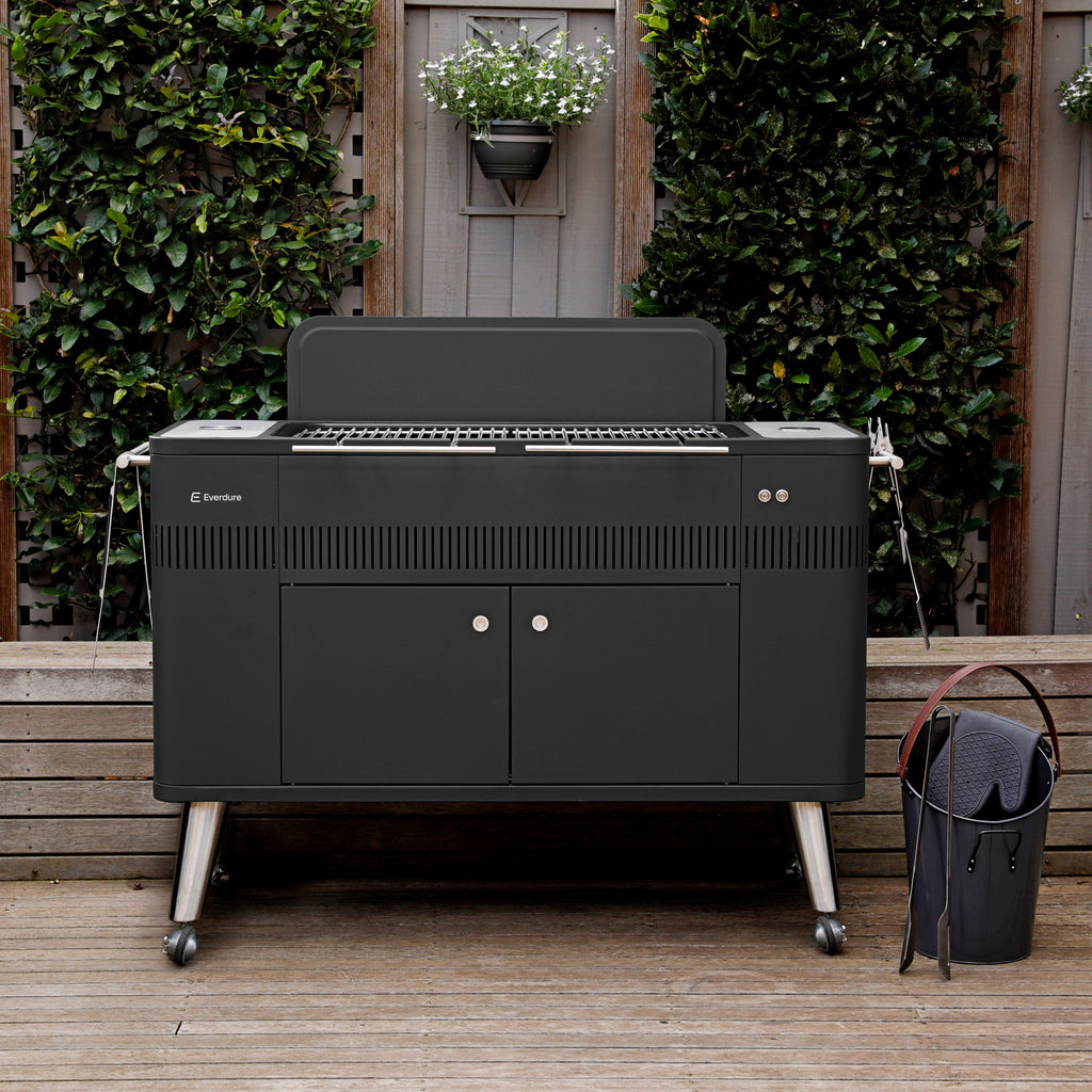 Everdure Hub Charcoal Barbecue Charcoal BBQ Black
