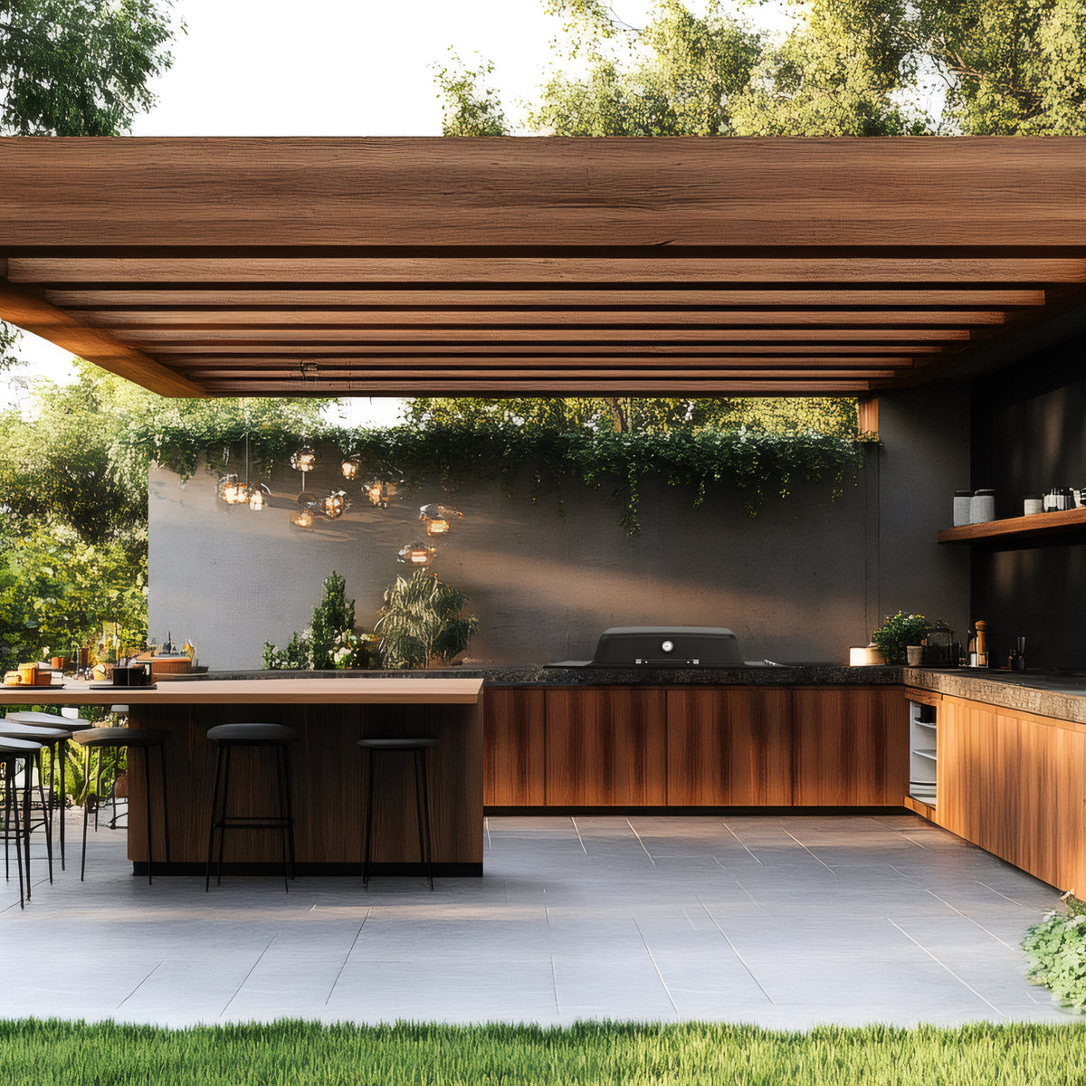 Everdure Seabreeze Sisäänrakennettava Uuni EU BBQ Moduuli Musta