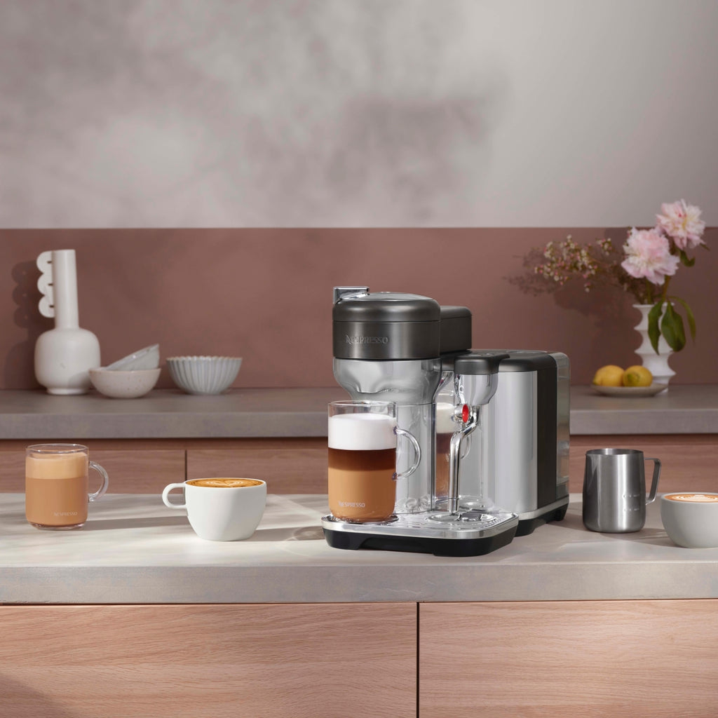 Sage SVE850BST Capsule machine Black Stainless Steel