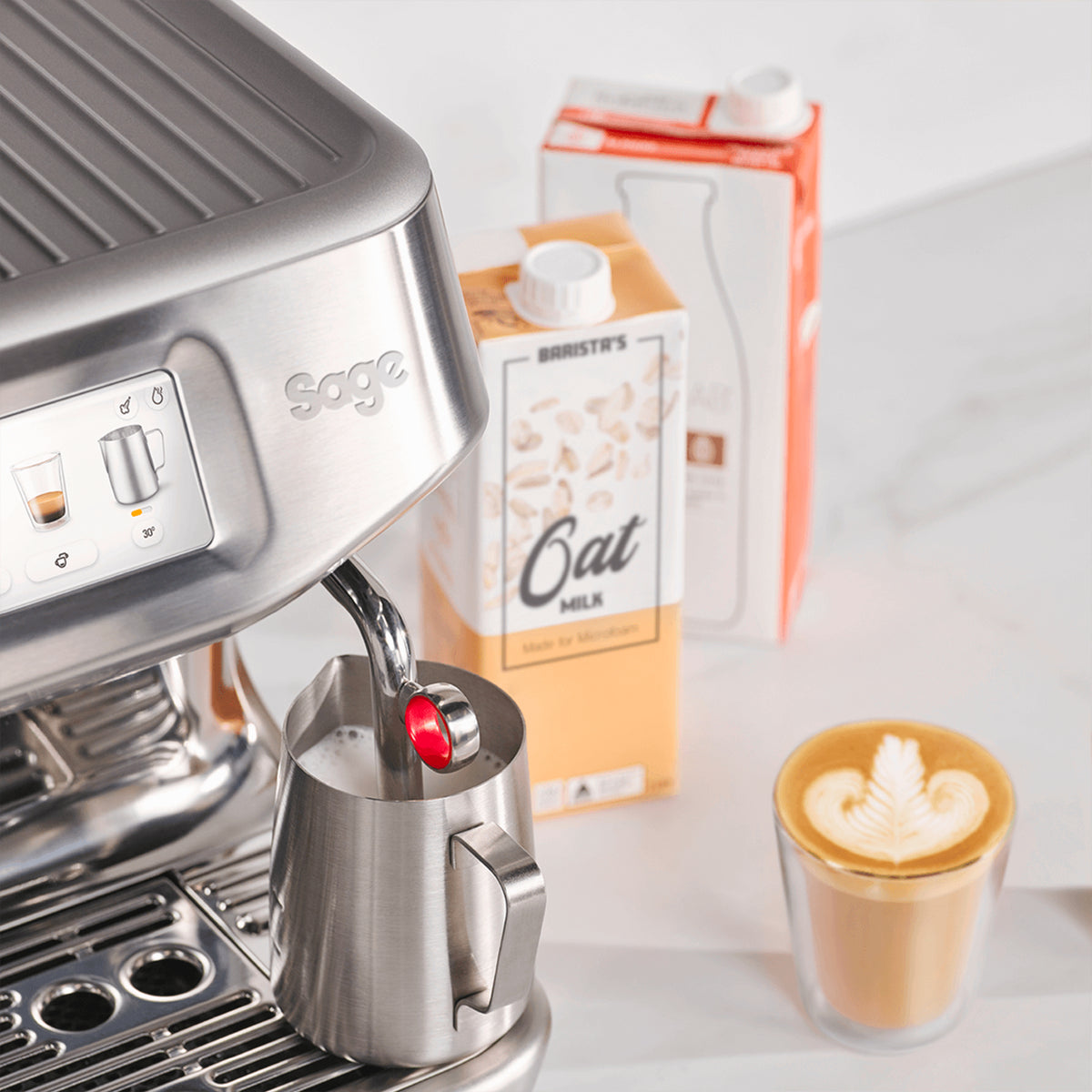 Sage SES881BSS Espressokone Ruostumaton teräs