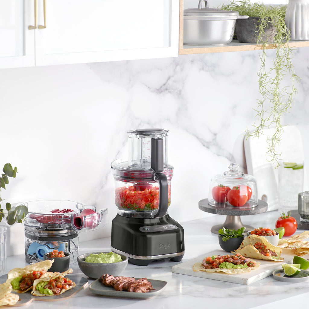 Sage SFP 638 BTR Foodprocessor Sort Trøffel