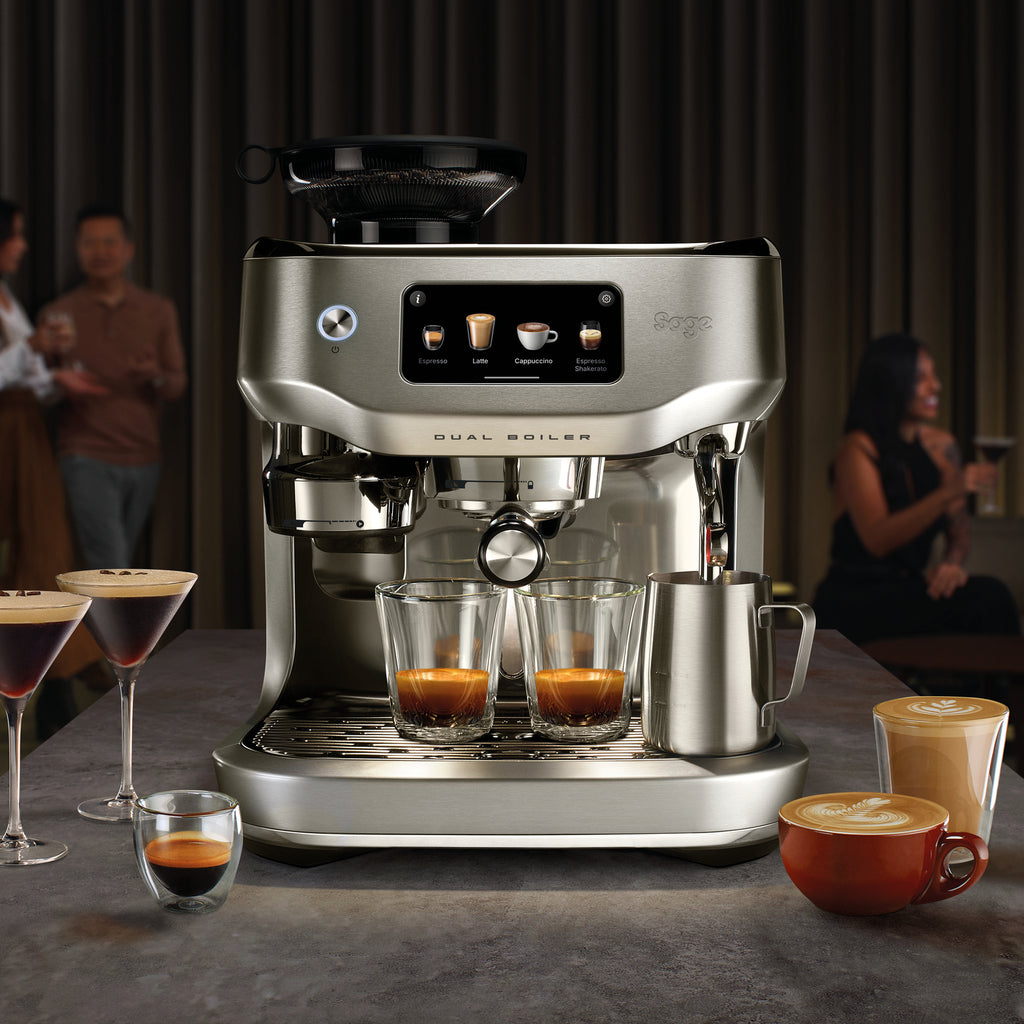 Sage SES 995 BSS Oracle Dual Boiler espressomaskine børstet rustfrit stål