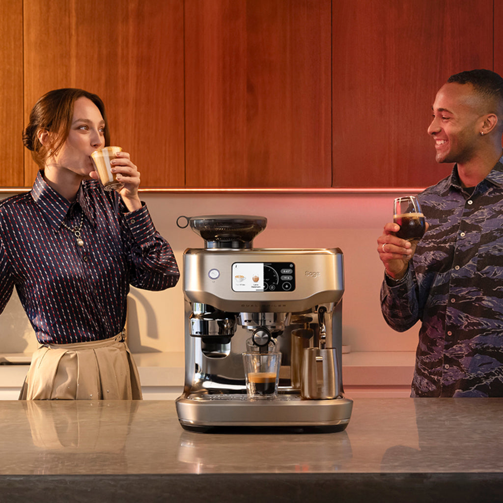 Sage SES 995 BSS Oracle Dual Boiler espressomaskine børstet rustfrit stål