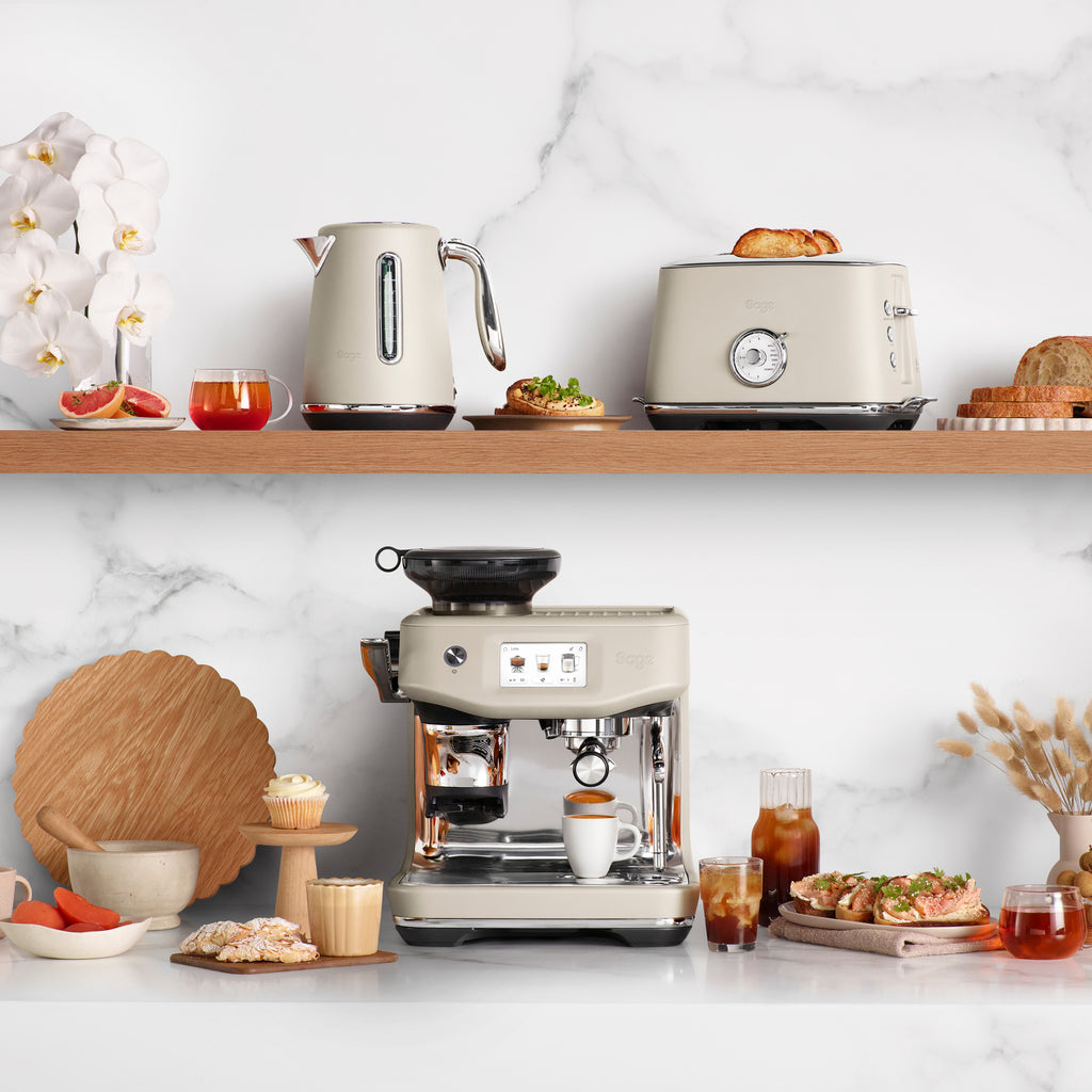 Sage SES882ALM Barista Touch Impress Cold Espresso machine Almond Nougat