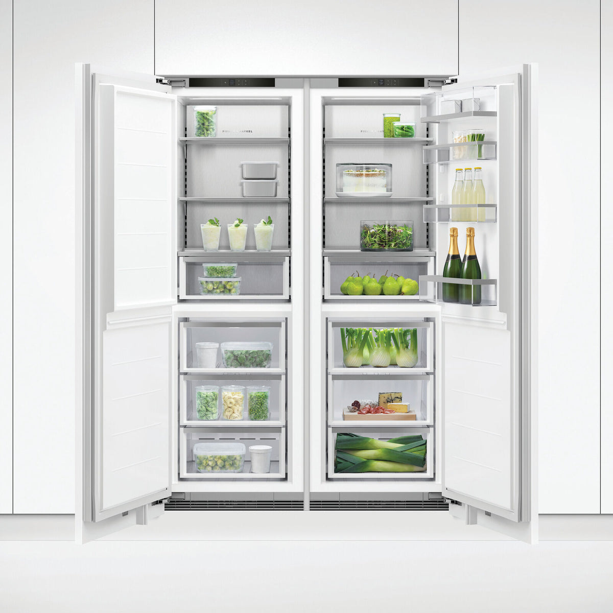 Fisher & Paykel RS6019F2L1 Fryser Integrert