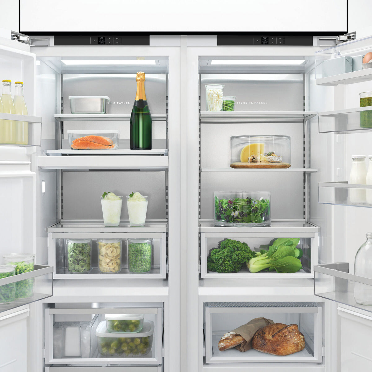 Fisher & Paykel RS6019F3LJ1 Fryser Integrert