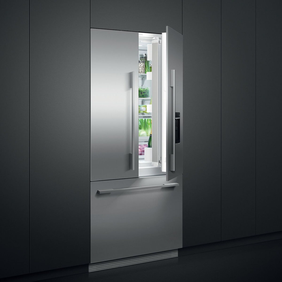 Fisher & Paykel RS80AU2 Kyl/frys Integrerad