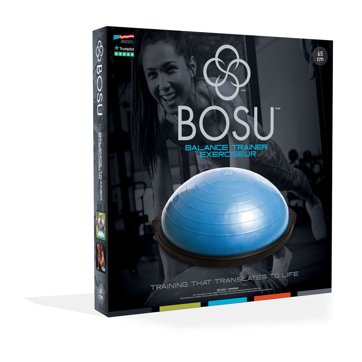 BOSU Home Balance Trainer 65 cm Balancetræner Blå