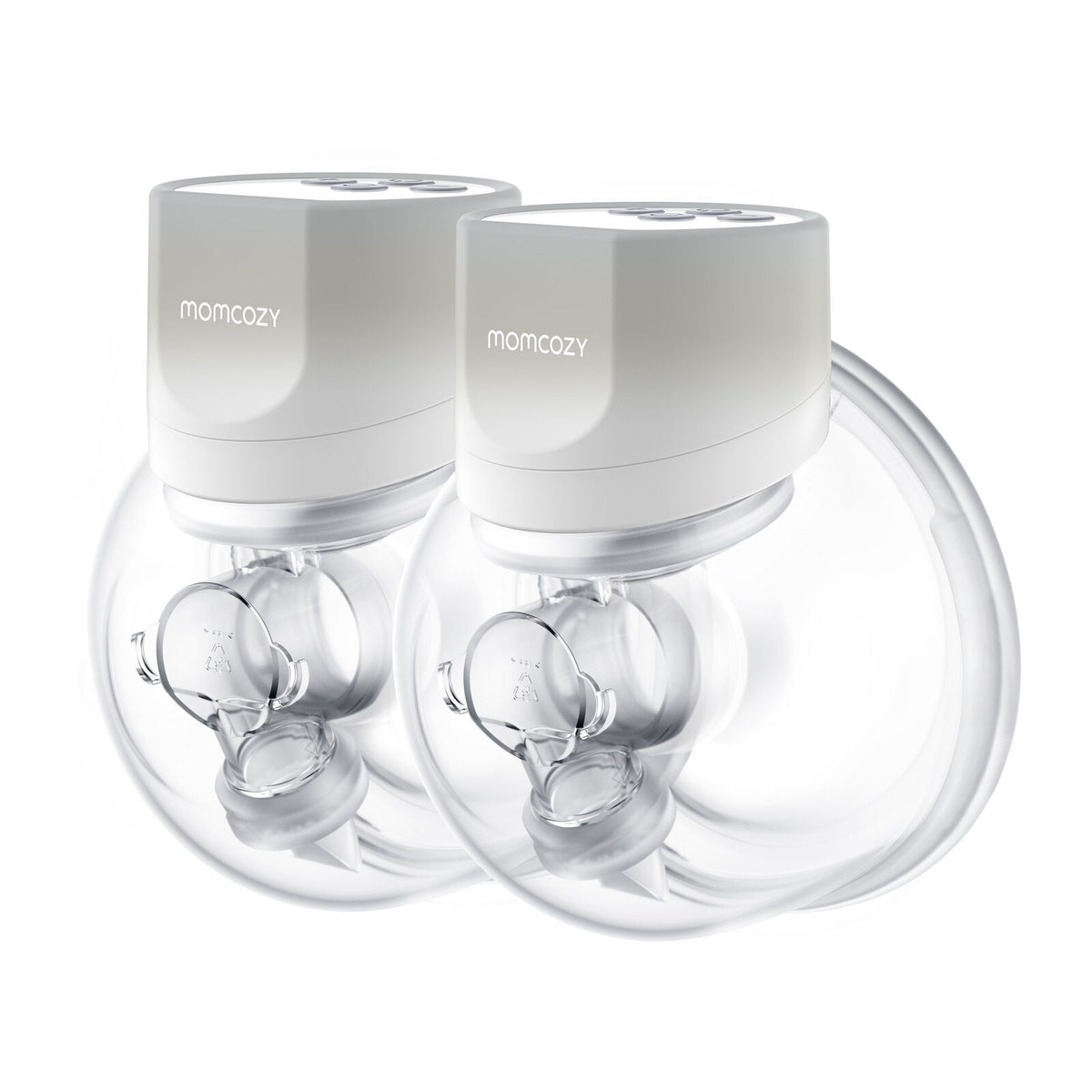Momcozy S12 Pro Double Packs Wearable Breast Pump Grey