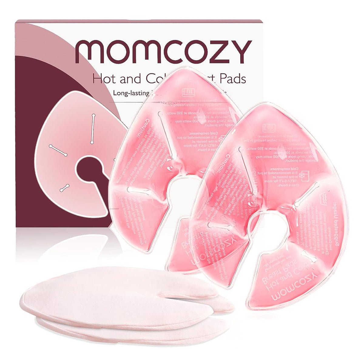 Momcozy isot uudelleenkäytettävät rintaterapiapakkaukset