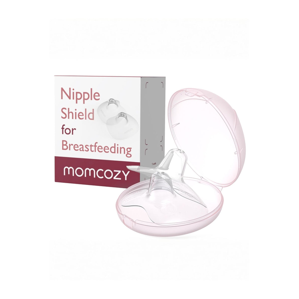 Momcozy Silicone 20mm Nipple Shield Pink