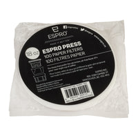Espro Papirfiltre 100 stk. 1018PF-100 Hvid